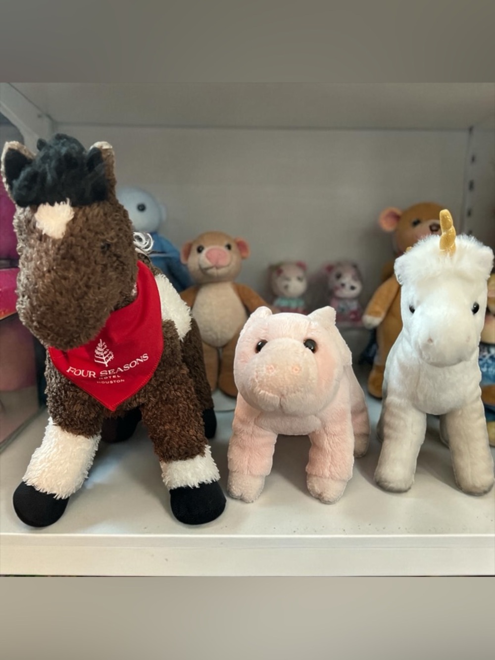 Douglas Plush Lot Horse Pig Unicorn Stuffed Animals Small‎ Bundle